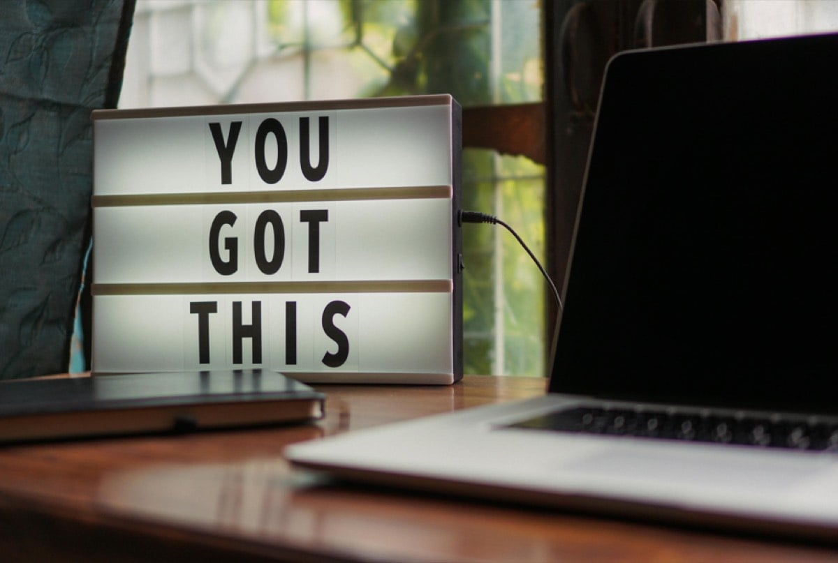 A sign of encouragement for anyone seeking individual counseling, trauma therapy, counseling for teens or postpartum support.