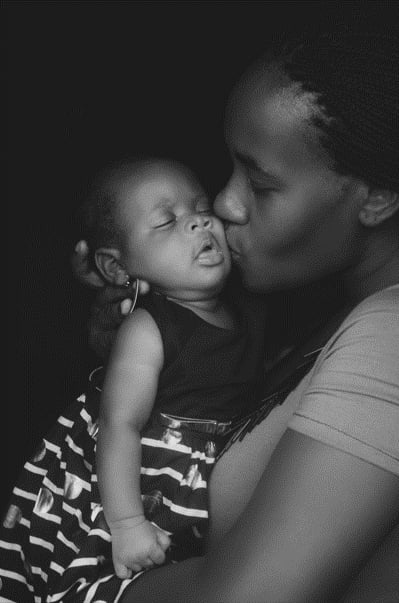 Happy mother and baby after postpartum therapy at Counseling and Nature Therapy Center in Frisco, Texas